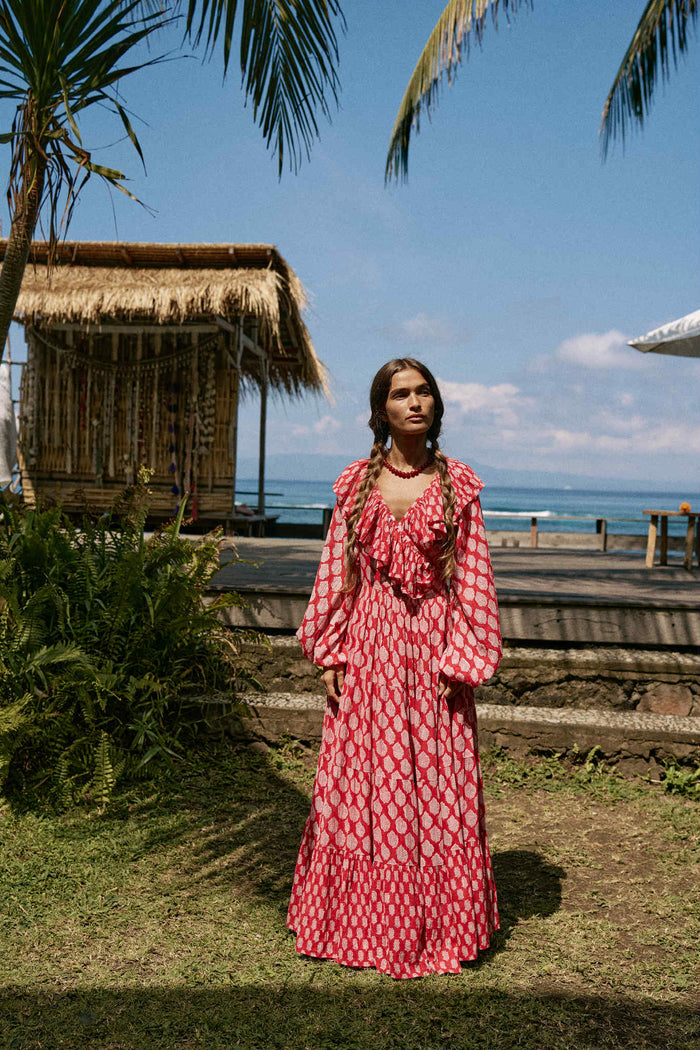 Pari Maxi Dress ~ Sangria