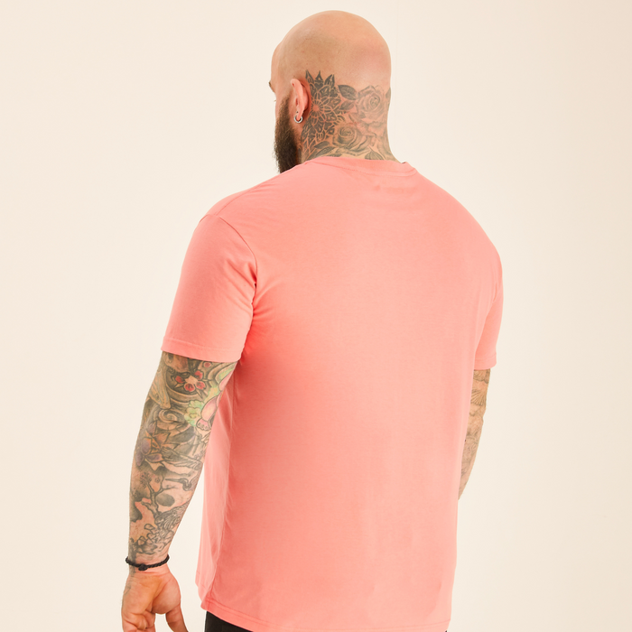 Peach V-Neck T-Shirt