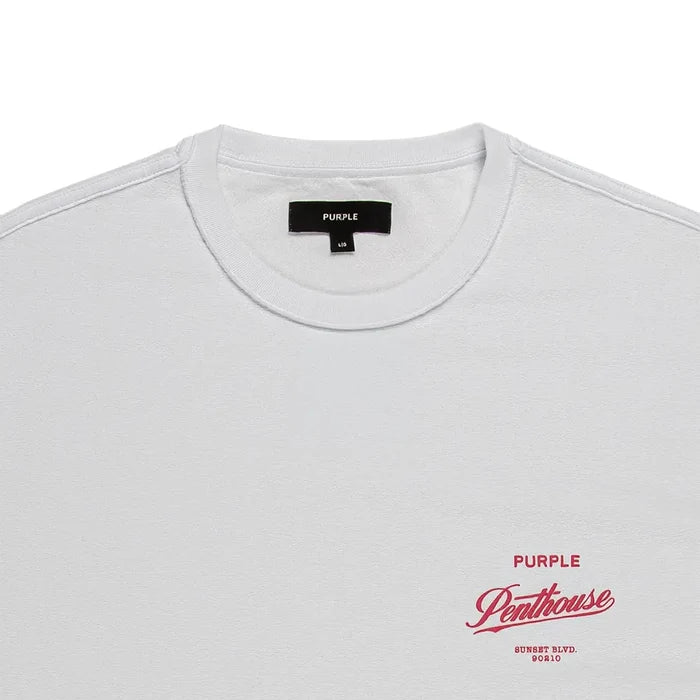 Penthouse Script Tee 'White'