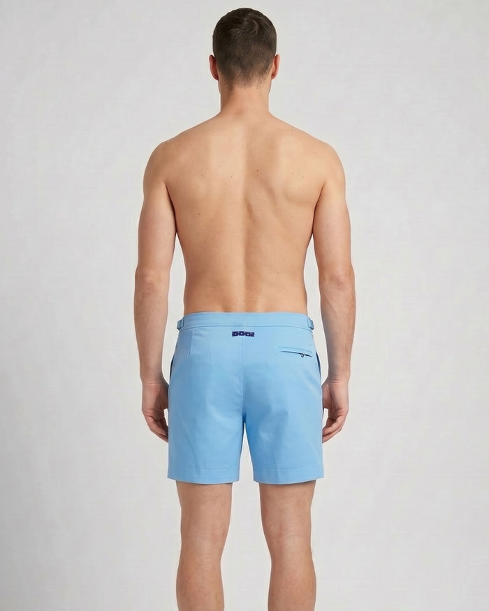 POOL OXFORD SWIM SHORT IN BLUE