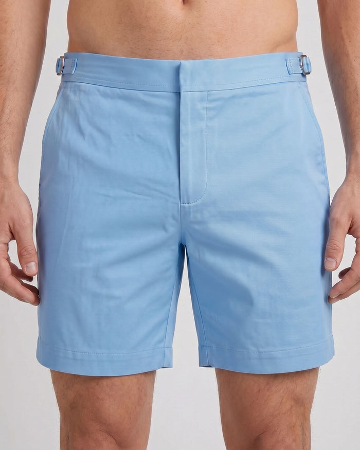 POOL OXFORD SWIM SHORT IN BLUE