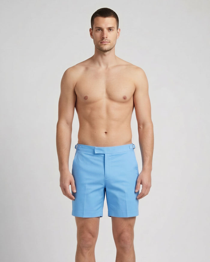POOL OXFORD SWIM SHORT IN BLUE