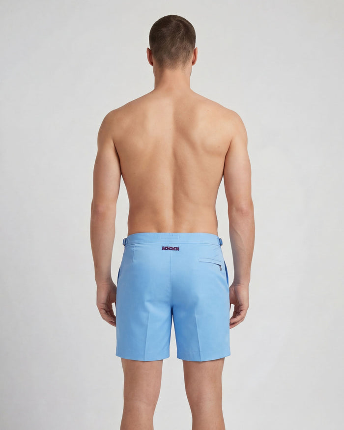 POOL OXFORD SWIM SHORT IN BLUE