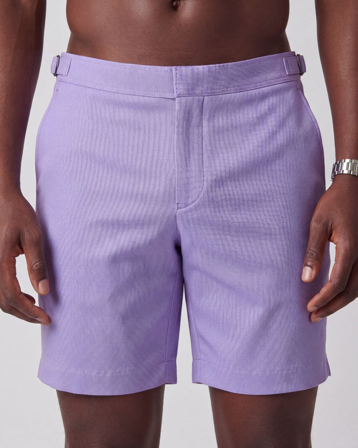 POOL OXFORD SWIM SHORT IN LAVENDER