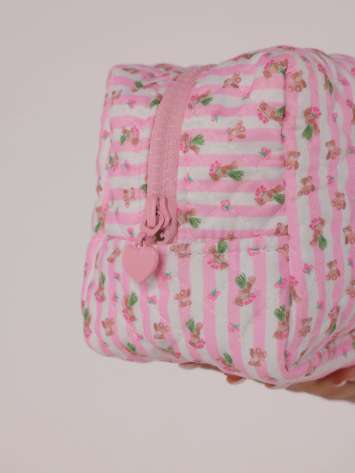 QUILTED POUCH - POSY