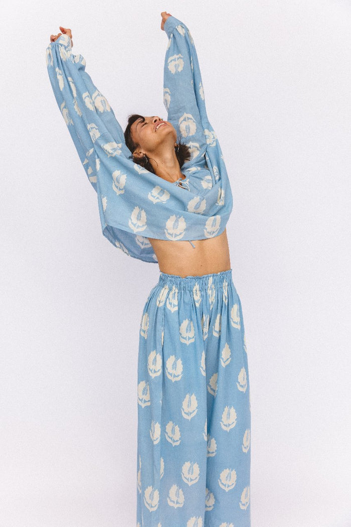 Ria Pants ~ Sky