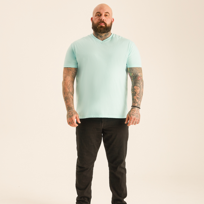 River Green V-Neck T-Shirt