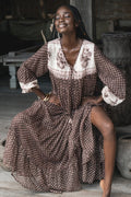Rooh Maxi Dress ~ Cacao