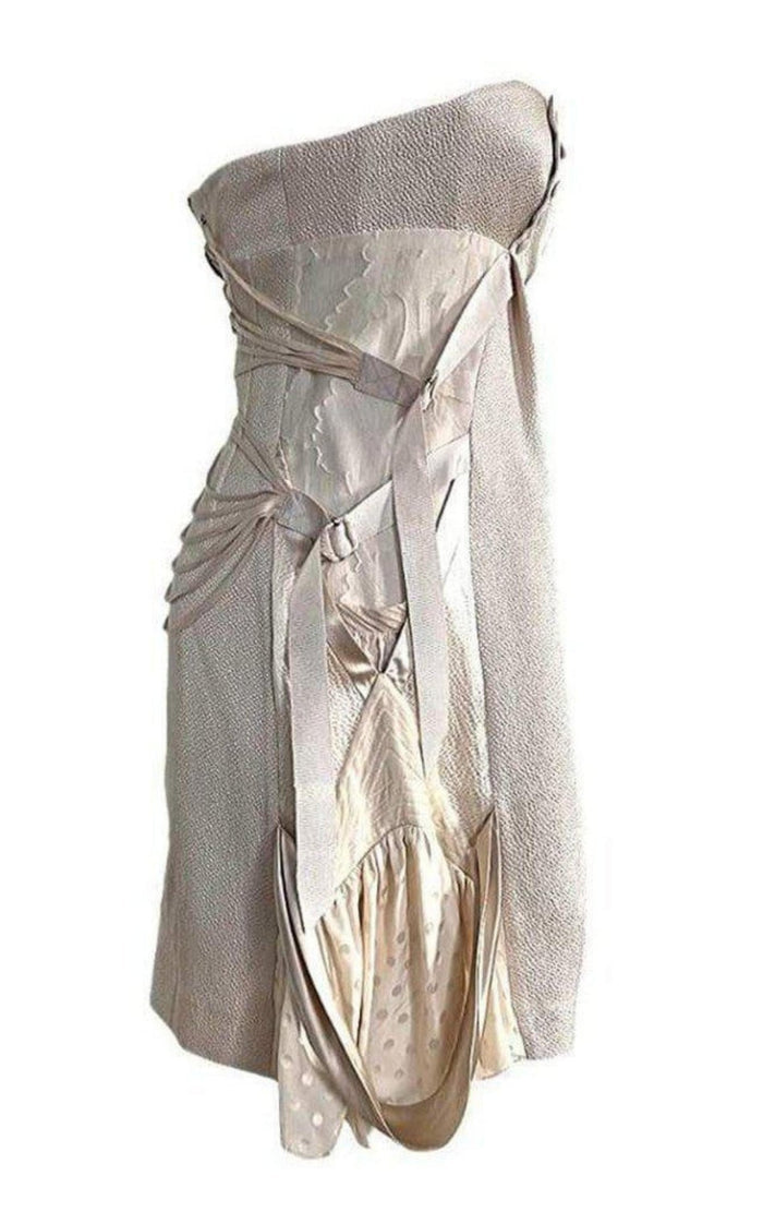 BCBGMAXAZRIA Runway Silk Blend Dress - Runway Catalog