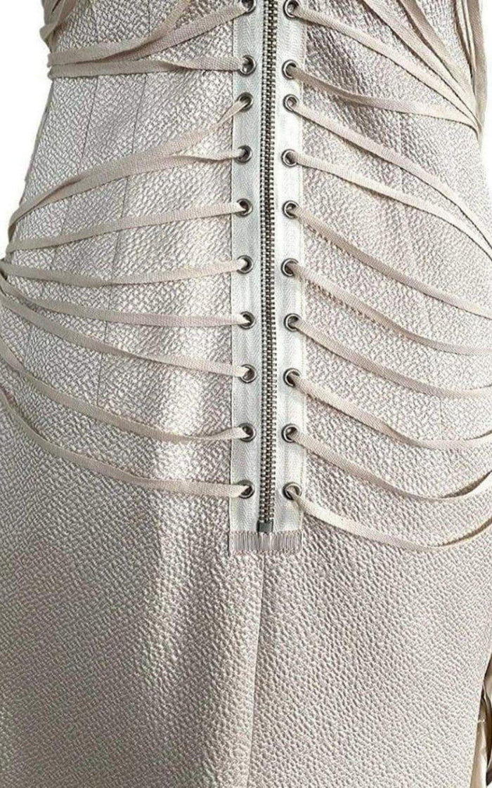BCBGMAXAZRIA Runway Silk Blend Dress - Runway Catalog