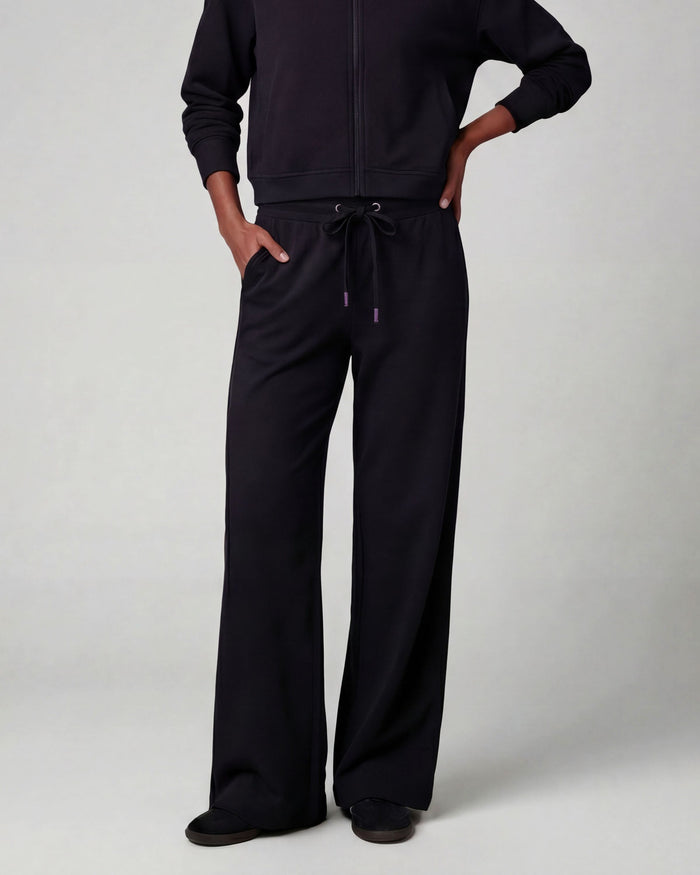 SANCHEZ VERY BLACK WOMENS WIDE-LEG PANT