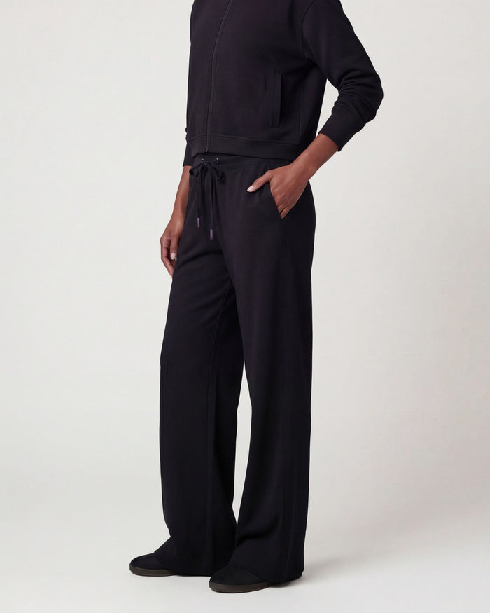 SANCHEZ VERY BLACK WOMENS WIDE-LEG PANT
