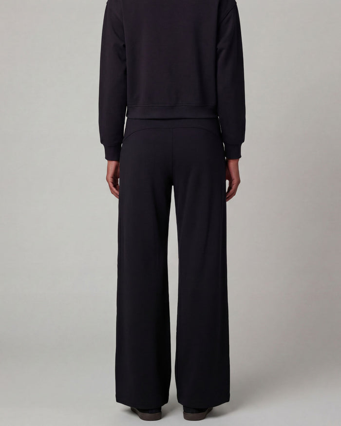SANCHEZ VERY BLACK WOMENS WIDE-LEG PANT