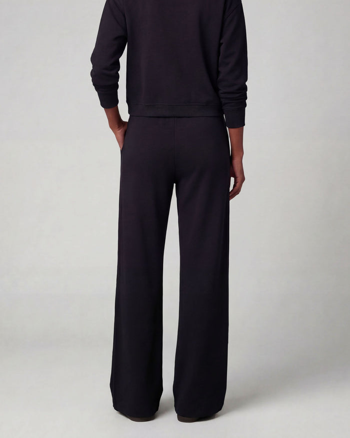 SANCHEZ VERY BLACK WOMENS WIDE-LEG PANT