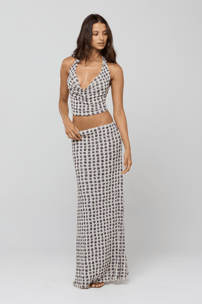 This is an image of Sarah Skirt in Eclipse - RESA featuring a model wearing the dress