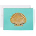 Scallop Shell Note Cards, Set of 8