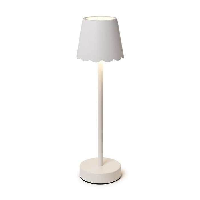 Scalloped Cordless Lamp
