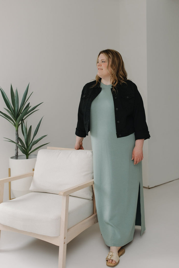Spanx® AIRESSENTIALS Maxi Dress in Fennel - Love Marlow