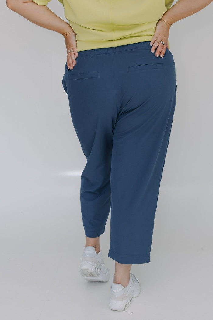 SPANX® On the Move Slim Pant in Faded Indigo - Love Marlow