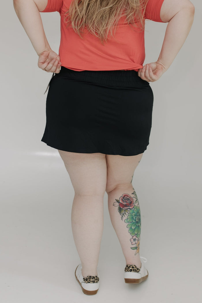 SPANXshape™ Activate Skort, 14" In Very Black - Love Marlow