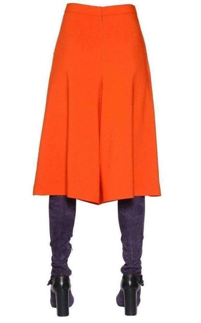 Antonio Marras Stretch Wool Crepe Skirt Shorts - Runway Catalog