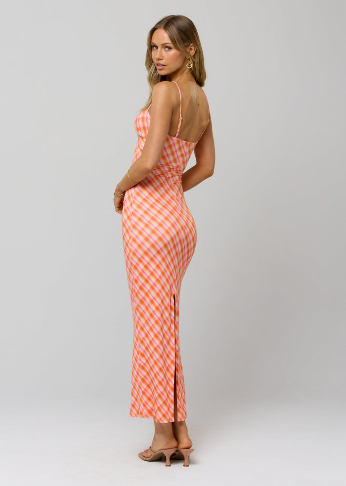 This is an image of Summer Dress in Sorbet - RESA featuring a model wearing the dress