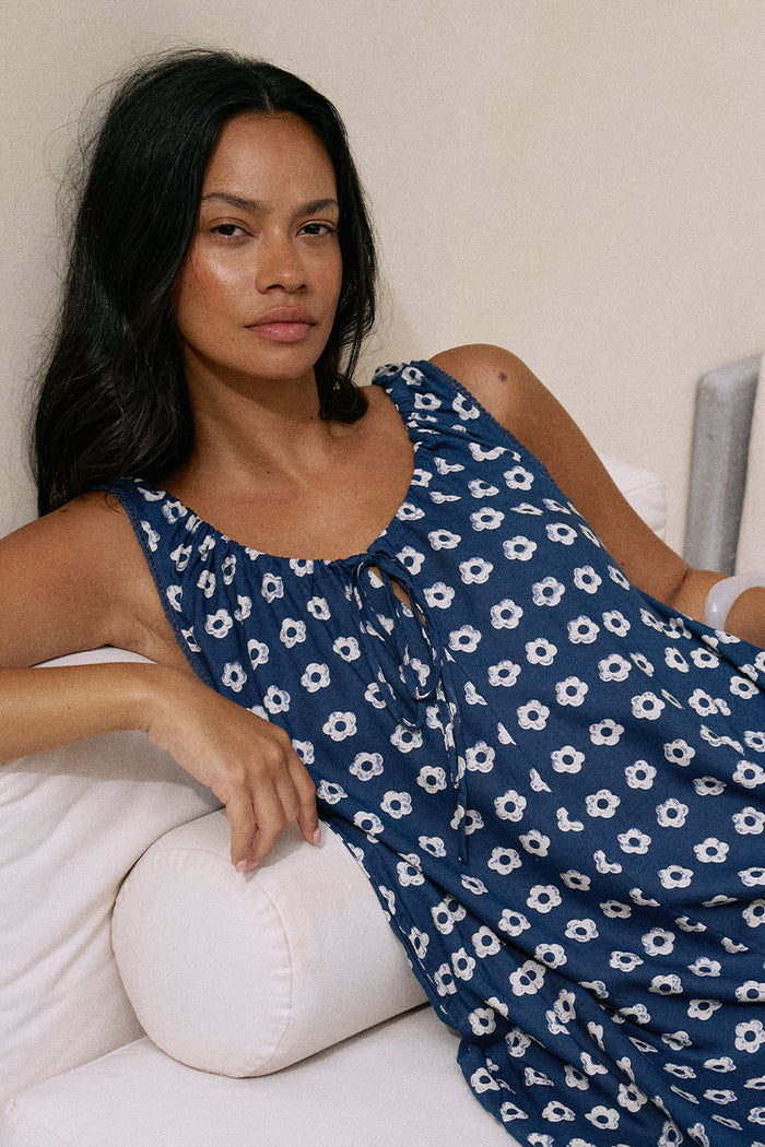 Sundress Midi ~ Indigo
