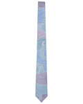 TALIA GRAIN PAISLEY TEAL PRINTED TIE