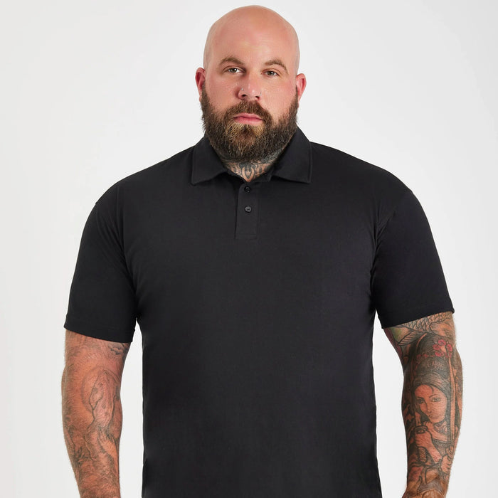 Tall Black Polo
