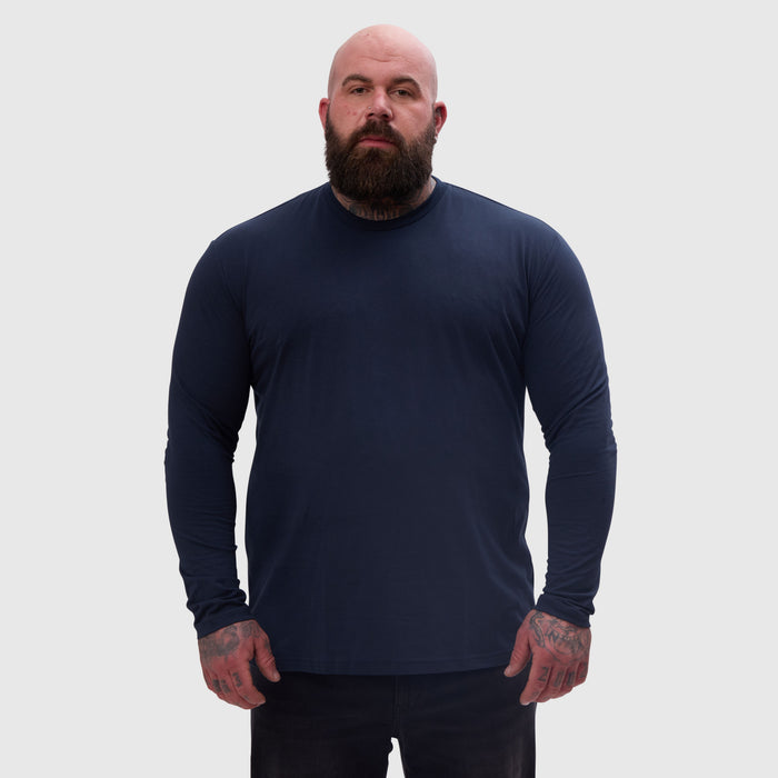 Tall Navy Long Sleeve
