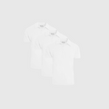 Tall Polo White 3-Pack