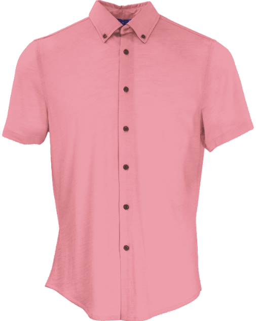 TOBIAS MERINO SHIRT - FRESH PINK