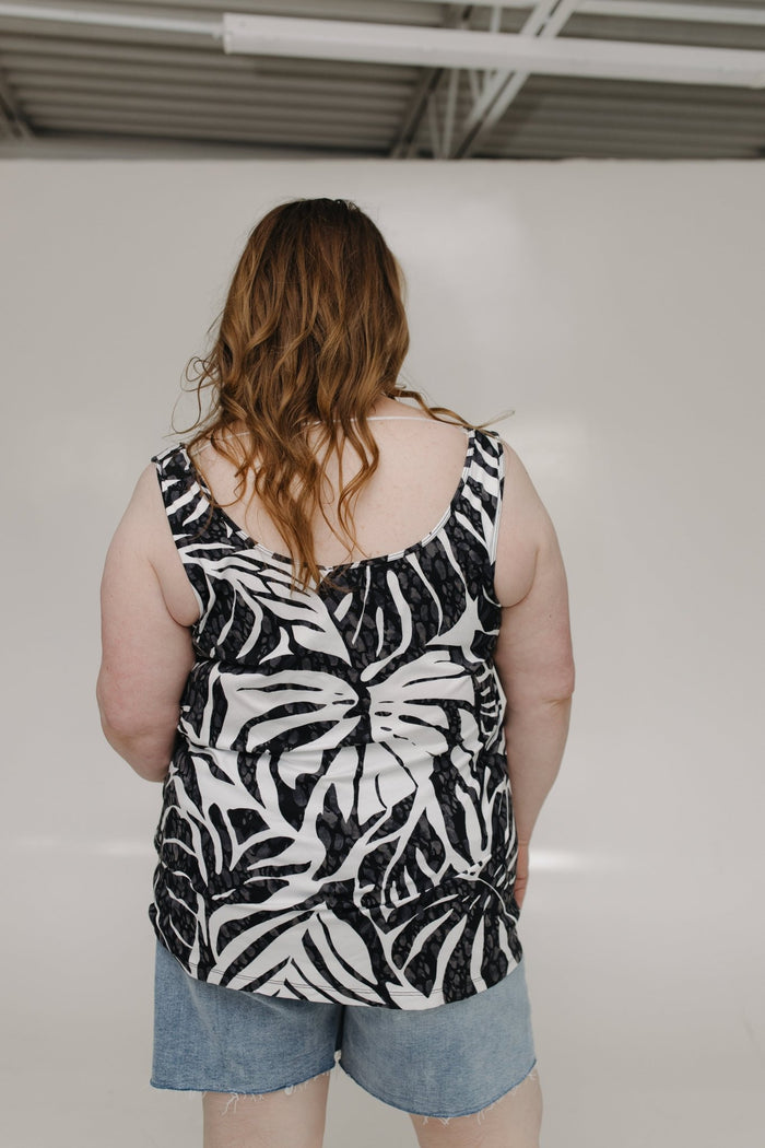 TROPICAL PRINT TANK - Love Marlow