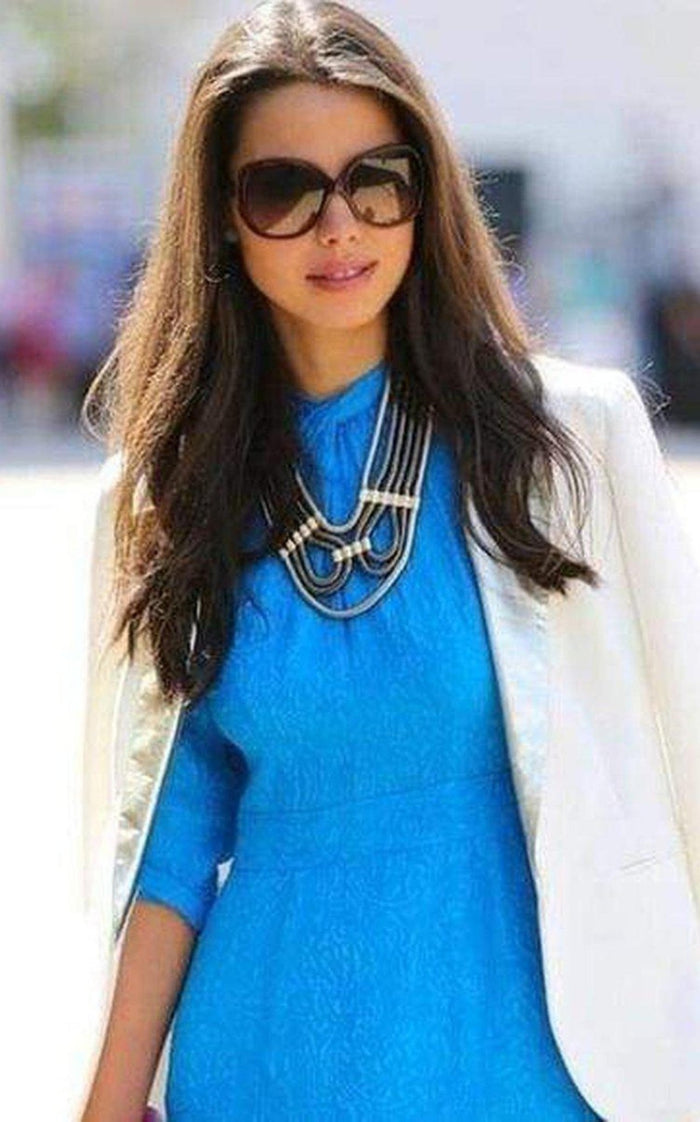 BCBGMAXAZRIA Two - Tone Chain Statement Necklace - Runway Catalog