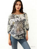 Urban Star Sneaker Graphic Top - Born To Glam