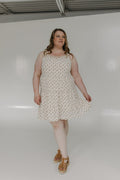 VINTAGE FLORAL PRINT TIERED TANK DRESS - Love Marlow