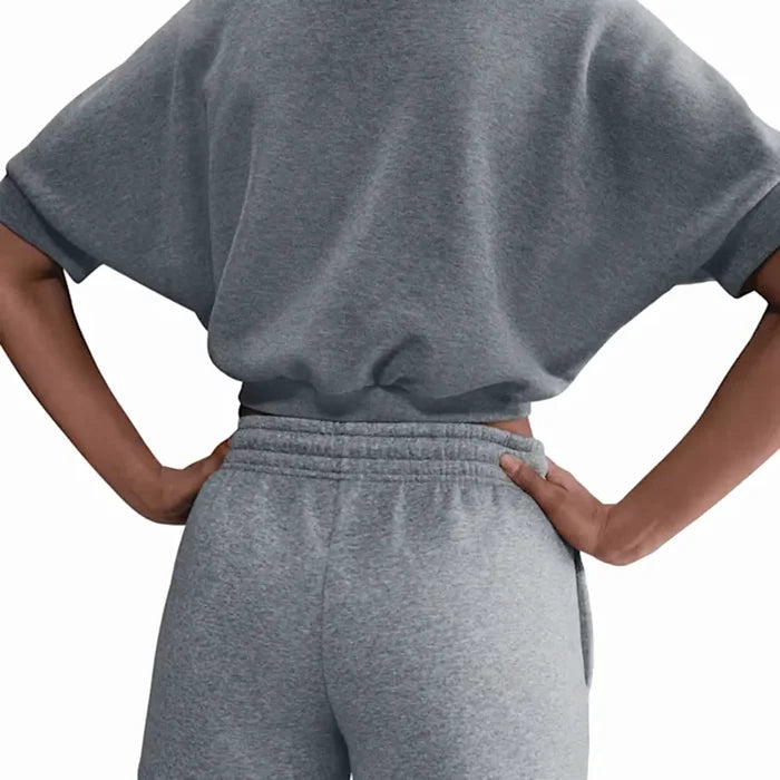 W NSW Phoenix Fleece Mid-Rise 4" Shorts 'Dark Grey Heather Sail'