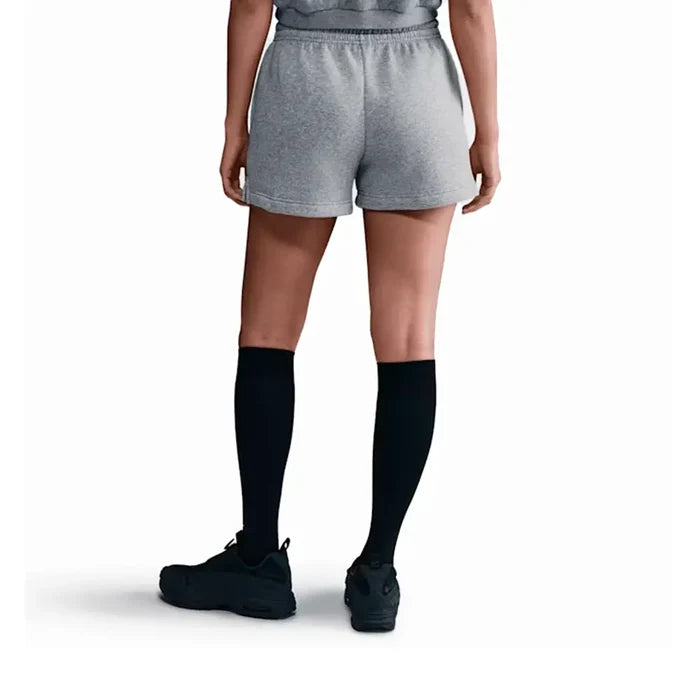 W NSW Phoenix Fleece Mid-Rise 4" Shorts 'Dark Grey Heather Sail'