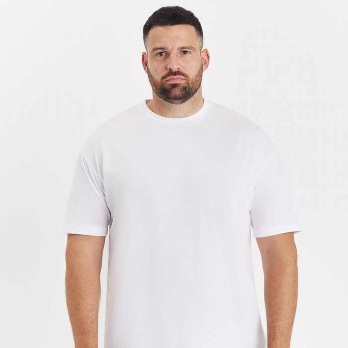 White Crew Neck