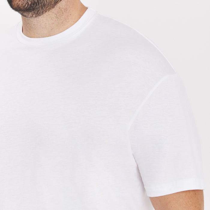 White Crew Neck