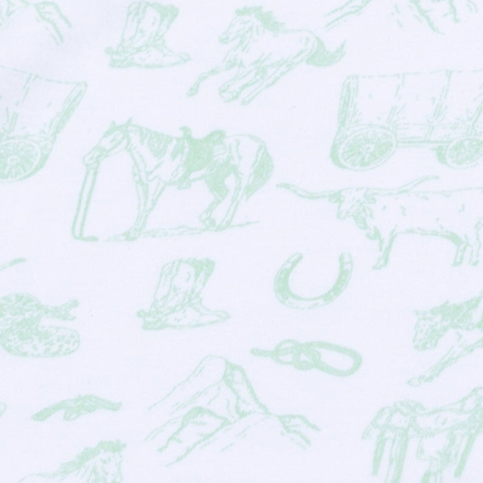 Wild West Celery Toile Bubble