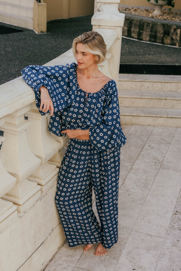 Zahra Pants ~ Indigo